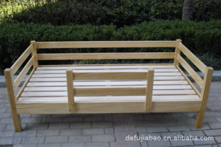 廠家批發 實木兒童床 實木單人床 實木少年床價格 廠家 圖片