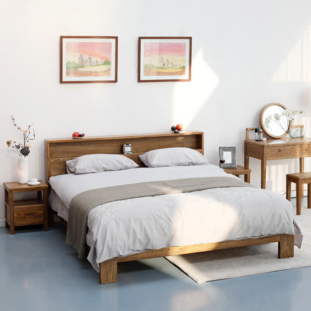 實木床圖片大全 各種款式實木床產品圖欣賞【20圖