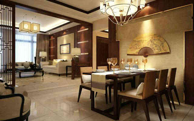 如何打造中式餐廳好風水 家庭餐廳實木家具格局設計打造風水旺宅